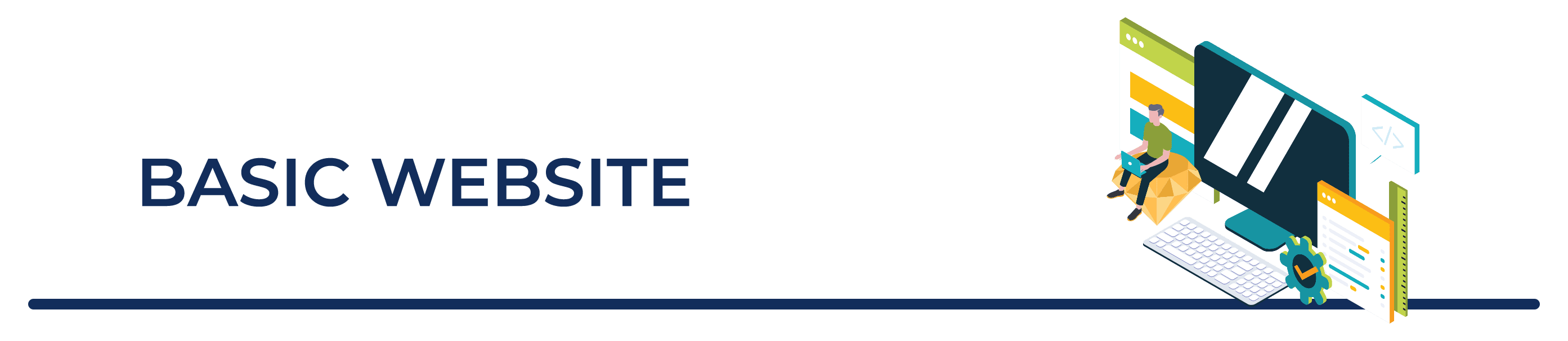 what does a website cost basic website graphic banner