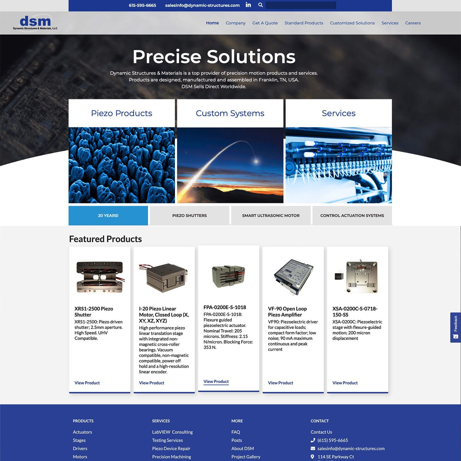 product and systems website - JLB, Best Web Design and Web Development Company in Nashville, Brentwood, and Franklin