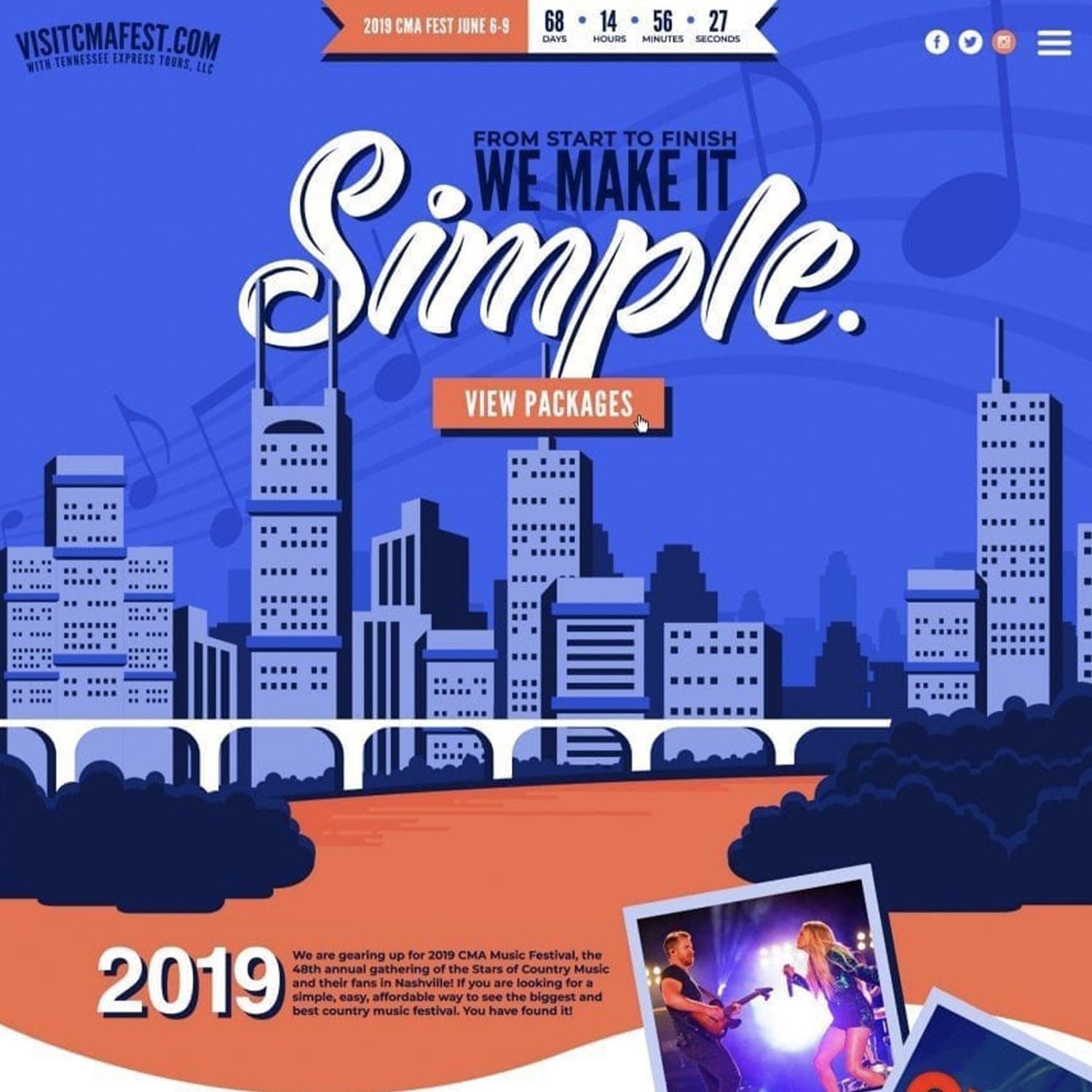 cma fest ecommerce website - JLB, Best Web Design and Web Development Company in Nashville, Brentwood, and Franklin