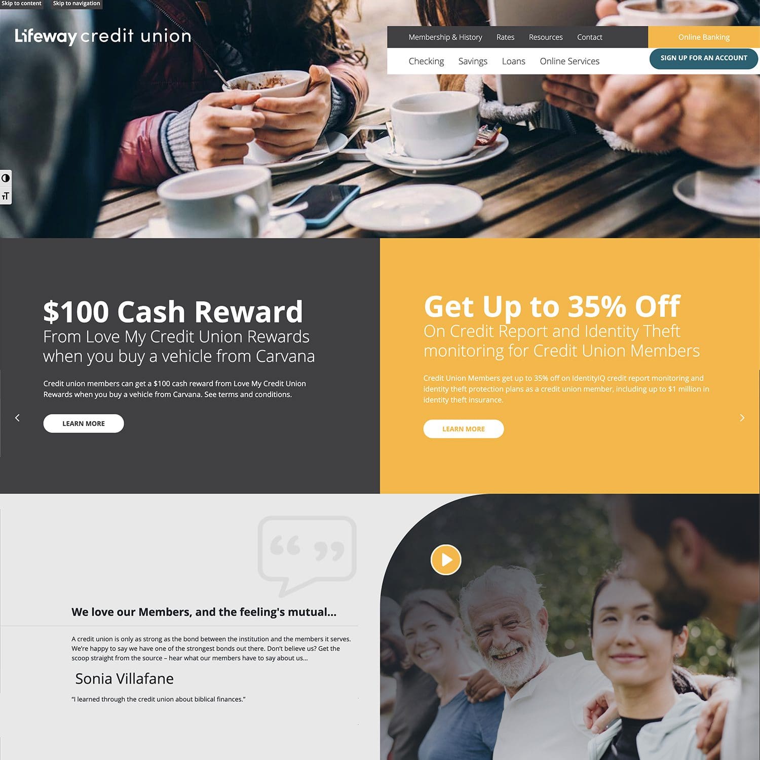 credit union finance website - JLB, Best Web Design and Web Development Company in Nashville, Brentwood, and Franklin